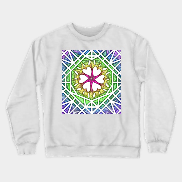 Window of the Soul Crewneck Sweatshirt by PifflesPieces